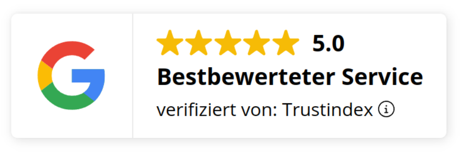 trustindex google bestbewerteter service image